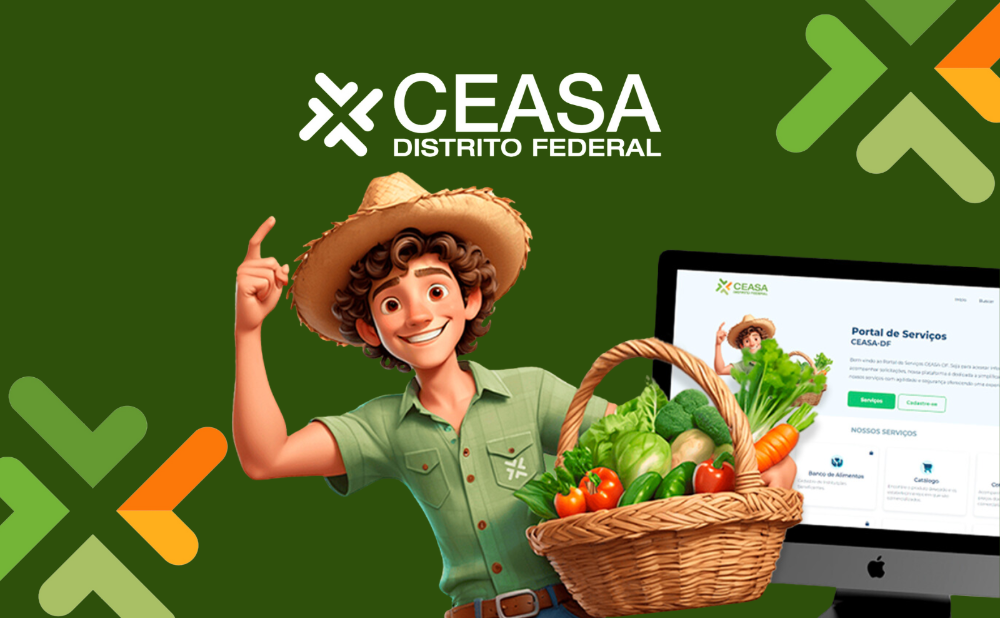 Capa da notícia: PORTAL DE SERVIÇOS CEASA-DF